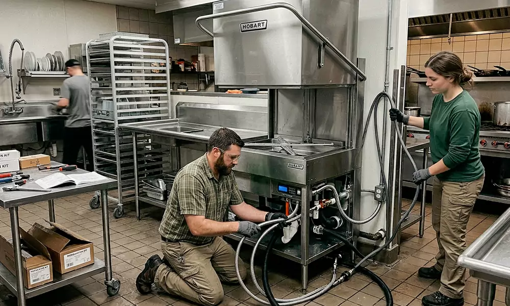Commercial Dishwasher Installation in Dorchester Center, MA