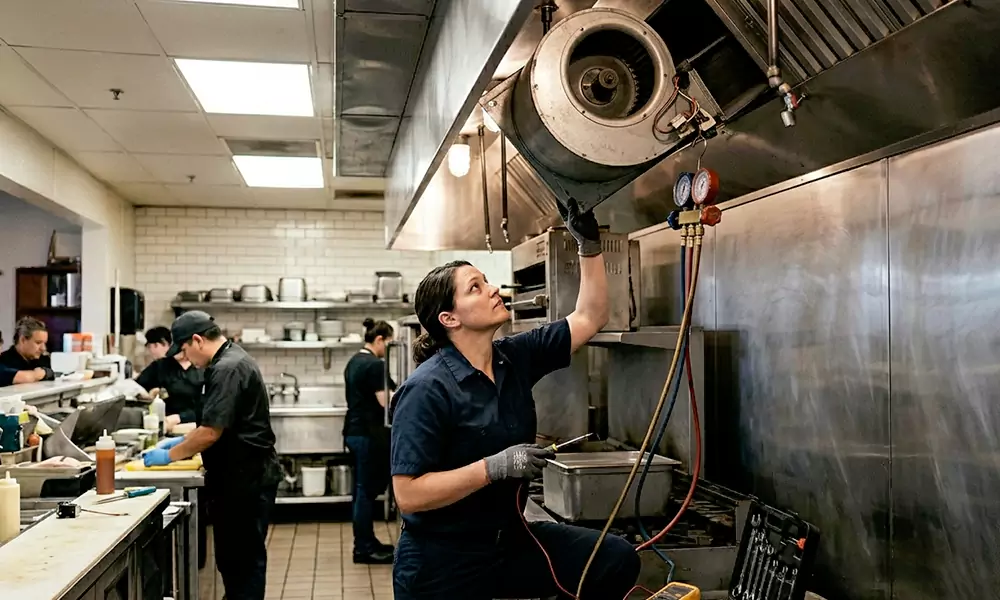 Commercial Exhaust Fan Repair in Dorchester Center, MA