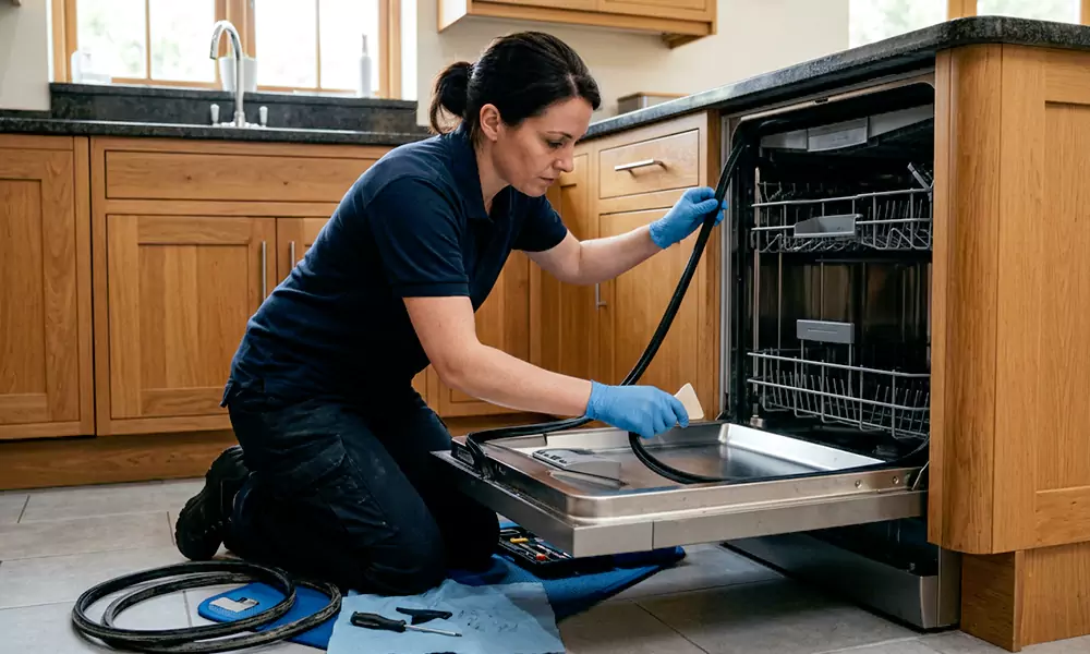 Dishwasher Door Gasket Replacement in Dorchester Center, MA