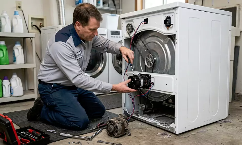 Dryer Motor Replacement in Dorchester Center, MA