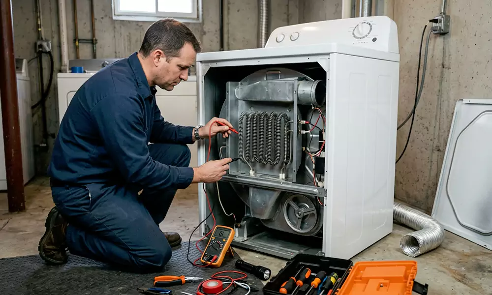 Dryer Not Heating Repair in Dorchester Center, MA