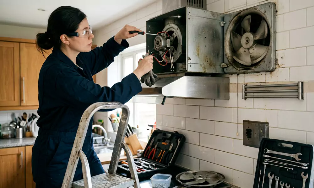 Exhaust Fan Repair in Dorchester Center, MA