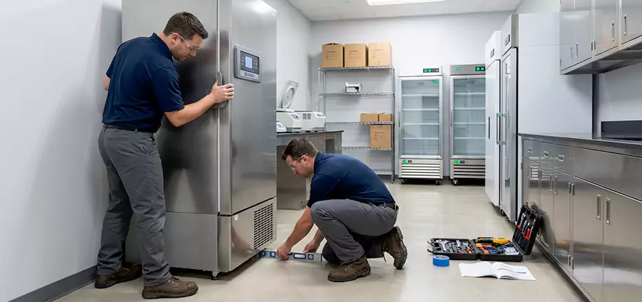 Bio-Medical Commercial Refrigeration Installation in Dorchester Center