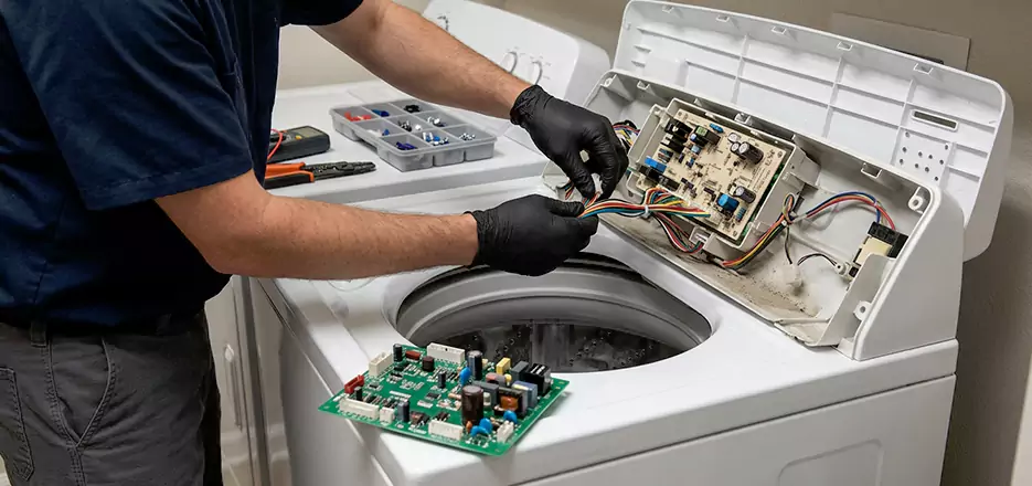 Washer Control Panel Board Replacement in Dorchester Center