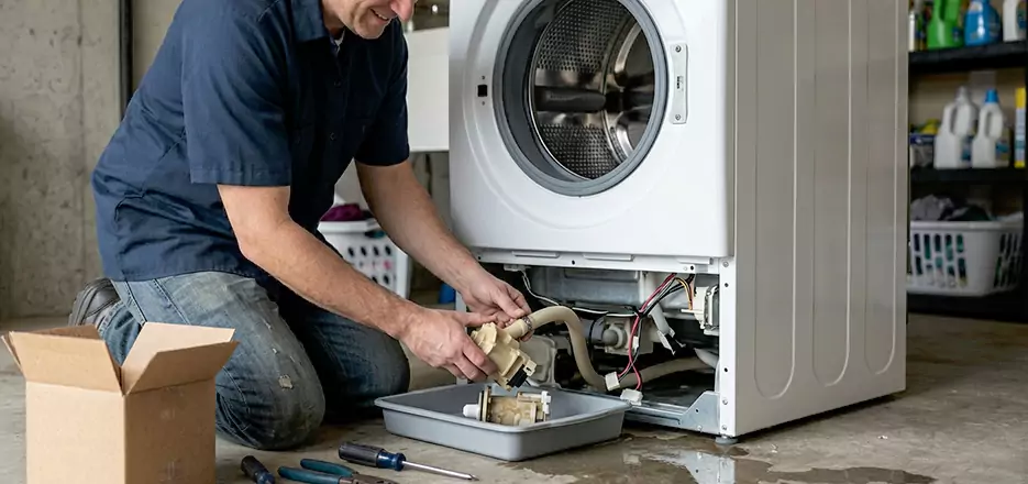 Washing Machine Pump Replacement in Dorchester Center